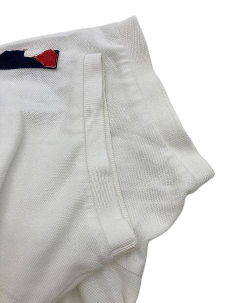 POLO RALPH LAUREN（ポロ・ラルフローレン）POLO RALPH LAUREN (ポロ・ラルフローレン) CUSTOM FIT ビッグポニーポロシャツ ホワイト サイズ:Lの古着・服飾アイテム