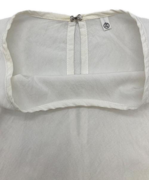 BEARDSLEY（ビアズリー）BEARDSLEY (ビアズリー) ギャザー カフス シャツ ホワイト サイズ:FREEの古着・服飾アイテム