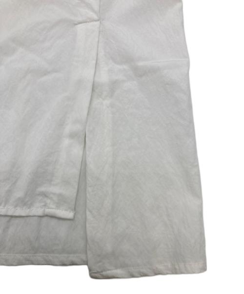 BEARDSLEY（ビアズリー）BEARDSLEY (ビアズリー) ギャザー カフス シャツ ホワイト サイズ:FREEの古着・服飾アイテム