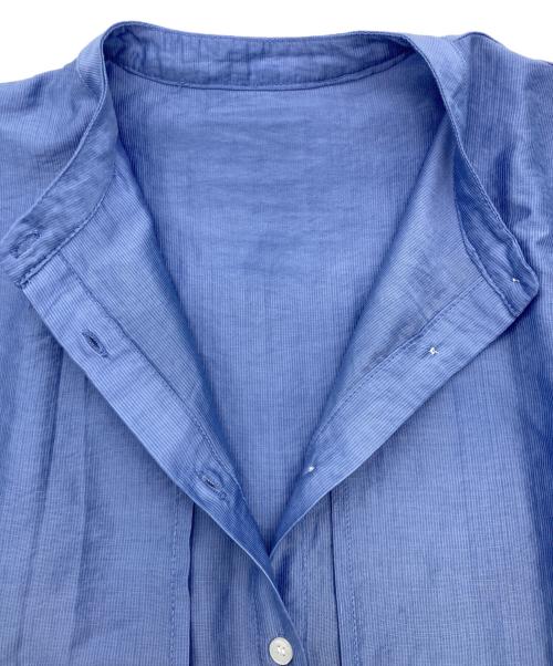 BEARDSLEY（ビアズリー）BEARDSLEY (ビアズリー) ガリャルダガランテ レイヤードシャツ ブルー サイズ:FREEの古着・服飾アイテム
