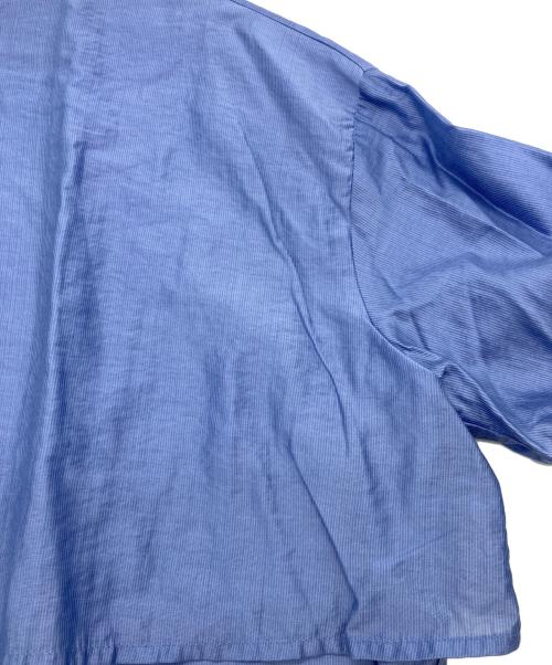 BEARDSLEY（ビアズリー）BEARDSLEY (ビアズリー) ガリャルダガランテ レイヤードシャツ ブルー サイズ:FREEの古着・服飾アイテム