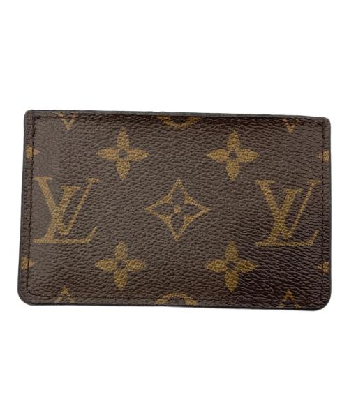 LOUIS VUITTON（ルイ ヴィトン）LOUIS VUITTON (ルイ ヴィトン) カードケース ブラウンの古着・服飾アイテム