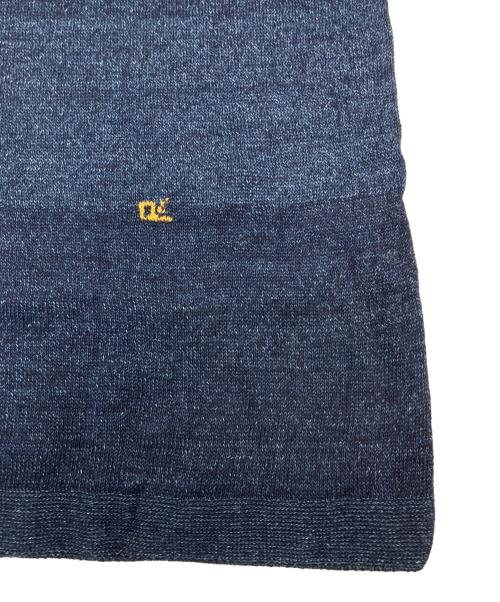 45rpm（45アールピーエム）45rpm (45アールピーエム) コットンニット ネイビー サイズ:FREEの古着・服飾アイテム