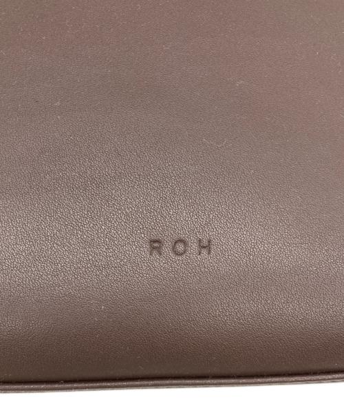 ROH SEOUL（ローソウル）ROH SEOUL (ローソウル) Mini Pulpy hobo bag ブラウンの古着・服飾アイテム