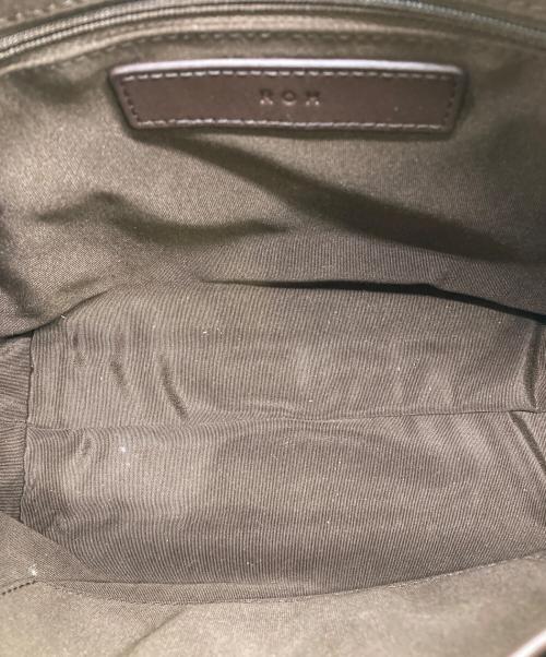 ROH SEOUL（ローソウル）ROH SEOUL (ローソウル) Mini Pulpy hobo bag ブラウンの古着・服飾アイテム