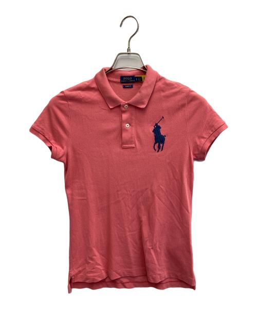 POLO RALPH LAUREN（ポロ・ラルフローレン）POLO RALPH LAUREN (ポロ・ラルフローレン) ビッグポニーポロシャツ ピンク サイズ:Sの古着・服飾アイテム