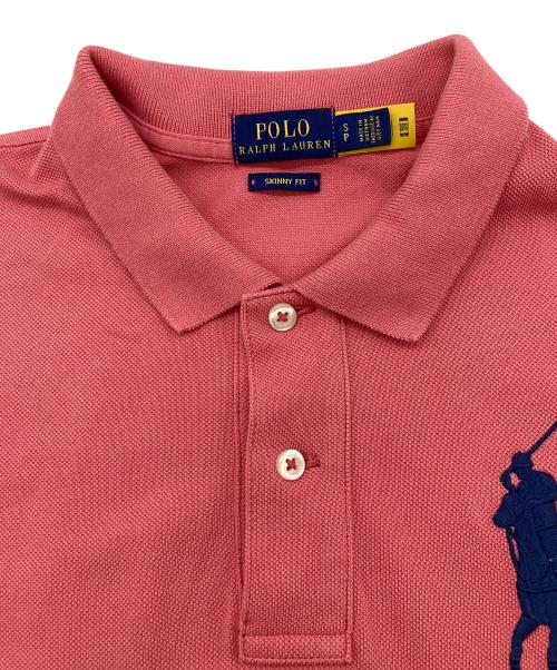 POLO RALPH LAUREN（ポロ・ラルフローレン）POLO RALPH LAUREN (ポロ・ラルフローレン) ビッグポニーポロシャツ ピンク サイズ:Sの古着・服飾アイテム
