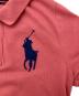 中古・古着 POLO RALPH LAUREN (ポロ・ラルフローレン) ビッグポニーポロシャツ ピンク サイズ:S：4000円