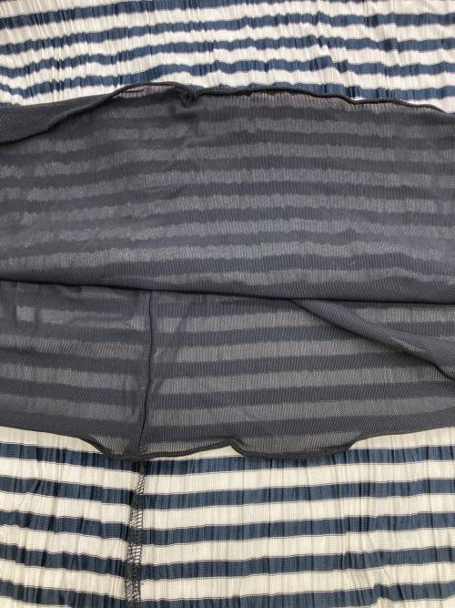 MaxMara（マックスマーラ）MaxMara (マックスマーラ) バイカラーノースリーブワンピース ブラック×ホワイト サイズ:J38の古着・服飾アイテム