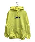 BALENCIAGAバレンシアガ）の古着「CREW HOODIE」｜黄緑