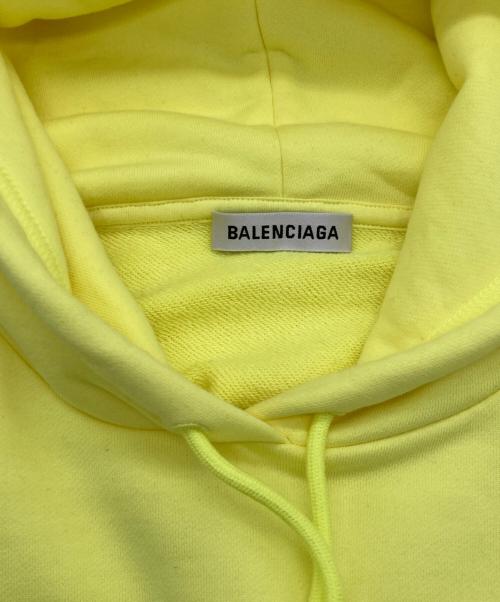 BALENCIAGA（バレンシアガ）BALENCIAGA (バレンシアガ) CREW HOODIE 黄緑 サイズ:XSの古着・服飾アイテム