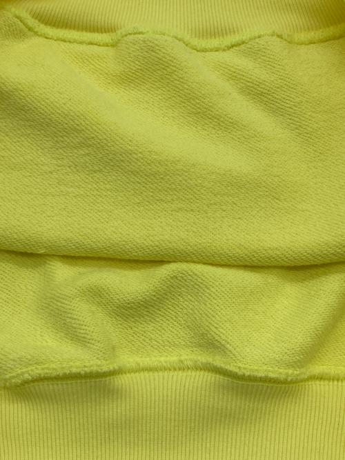 BALENCIAGA（バレンシアガ）BALENCIAGA (バレンシアガ) CREW HOODIE 黄緑 サイズ:XSの古着・服飾アイテム