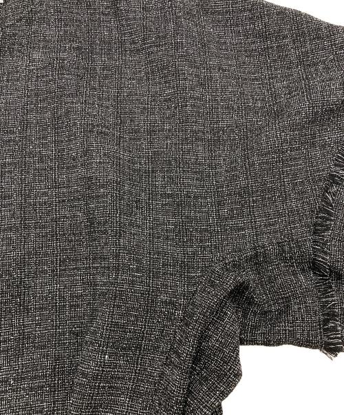 FRAY ID（フレイ アイディー）FRAY ID (フレイ アイディー) パフスリーブオールインワン グレーの古着・服飾アイテム