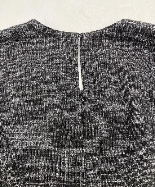 FRAY ID（フレイ アイディー）FRAY ID (フレイ アイディー) パフスリーブオールインワン グレーの古着・服飾アイテム