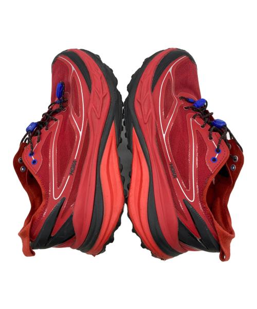 HOKA（ホカ）HOKA (ホカ) STINSON ONE7 レッド×ブラック サイズ:27の古着・服飾アイテム