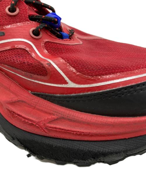 HOKA（ホカ）HOKA (ホカ) STINSON ONE7 レッド×ブラック サイズ:27の古着・服飾アイテム