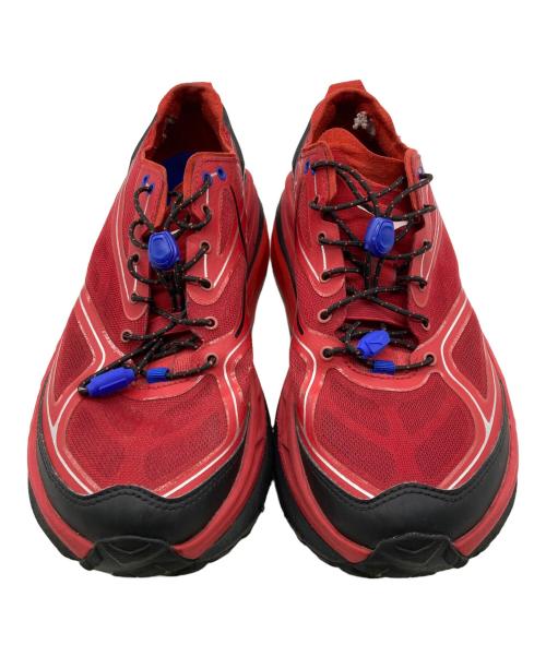 HOKA（ホカ）HOKA (ホカ) STINSON ONE7 レッド×ブラック サイズ:27の古着・服飾アイテム