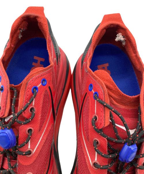 HOKA（ホカ）HOKA (ホカ) STINSON ONE7 レッド×ブラック サイズ:27の古着・服飾アイテム