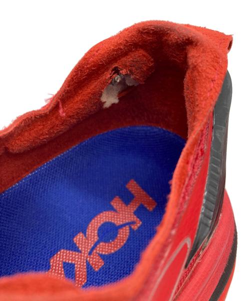 HOKA（ホカ）HOKA (ホカ) STINSON ONE7 レッド×ブラック サイズ:27の古着・服飾アイテム