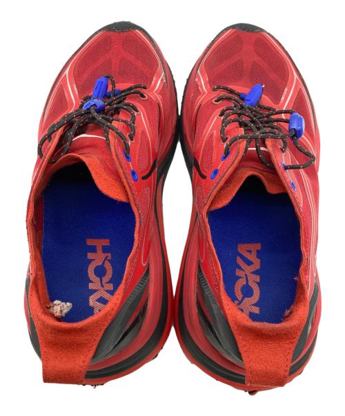 HOKA（ホカ）HOKA (ホカ) STINSON ONE7 レッド×ブラック サイズ:27の古着・服飾アイテム