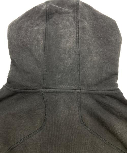 ANTIMID（アンチミッド）ANTIMID (アンチミッド) ユーズド加工パーカー ブラック サイズ:Sの古着・服飾アイテム