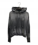 ANTIMIDアンチミッド）の古着「PIGMENT STUDS HOODIE」｜グレー