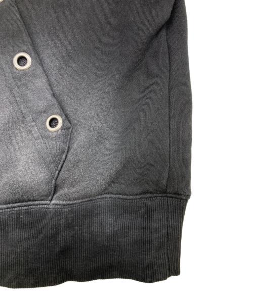ANTIMID（アンチミッド）ANTIMID (アンチミッド) PIGMENT STUDS HOODIE グレー サイズ:Mの古着・服飾アイテム