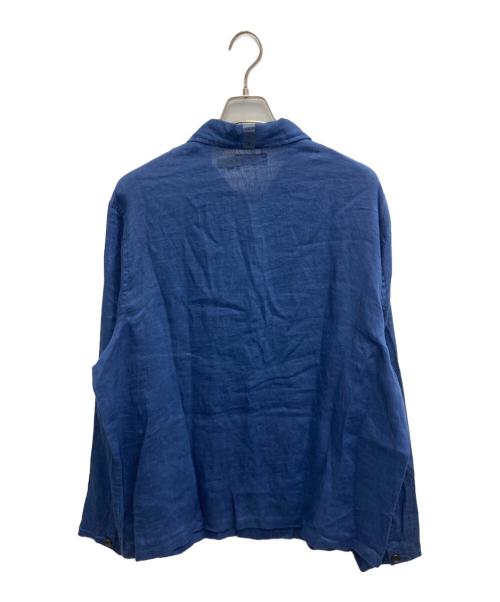 POLO RALPH LAUREN（ポロ・ラルフローレン）POLO RALPH LAUREN (ポロ・ラルフローレン) リネンカバーオール ネイビー サイズ:L 未使用品の古着・服飾アイテム