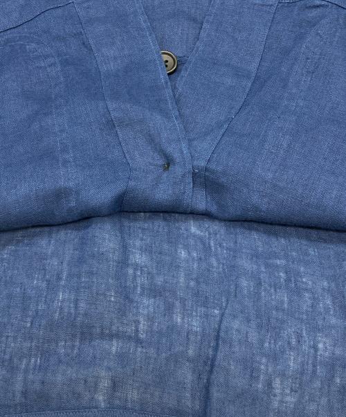 POLO RALPH LAUREN（ポロ・ラルフローレン）POLO RALPH LAUREN (ポロ・ラルフローレン) リネンカバーオール ネイビー サイズ:L 未使用品の古着・服飾アイテム