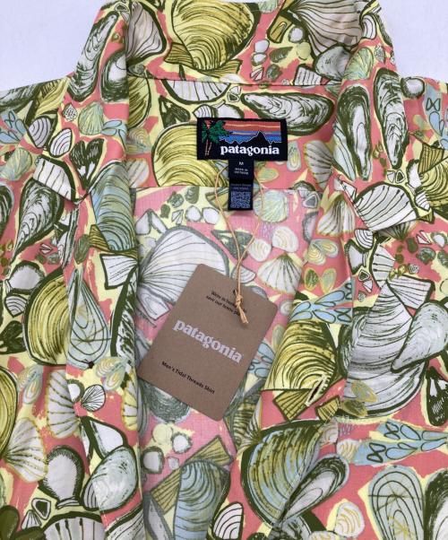 Patagonia（パタゴニア）Patagonia (パタゴニア) メンズ・タイダル・スレッズ・シャツ グリーン サイズ:M 未使用品の古着・服飾アイテム