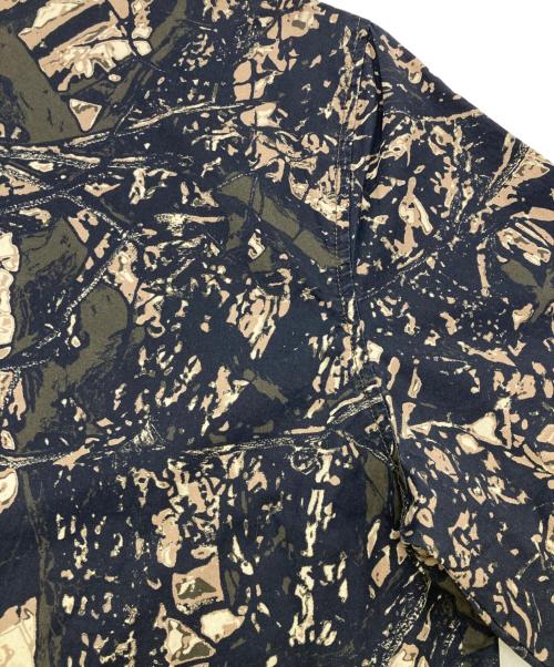 DIESEL（ディーゼル）DIESEL (ディーゼル) S-LINT リアルツリープリントS/Sシャツ グレー サイズ:48 未使用品の古着・服飾アイテム