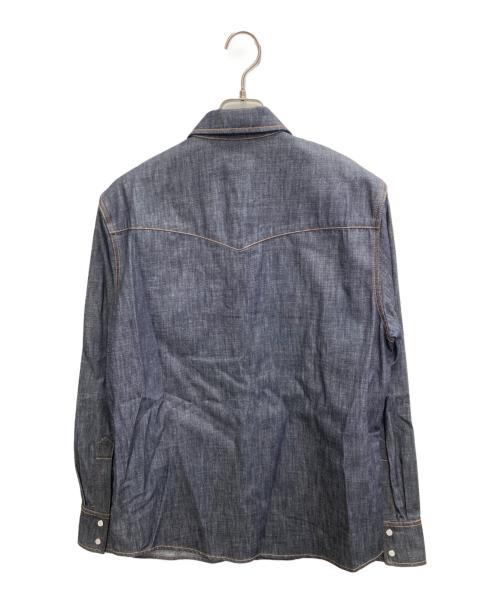 A.P.C.（アーペーセー）A.P.C. (アーペーセー) Western シャツ ネイビー サイズ:M 未使用品の古着・服飾アイテム
