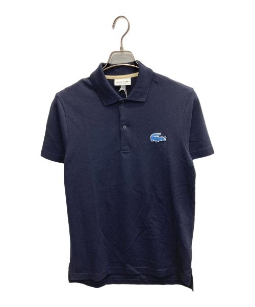 LACOSTE（ラコステ）LACOSTE (ラコステ) ヘリテージワニロゴポロシャツ ネイビー サイズ:L 未使用品の古着・服飾アイテム