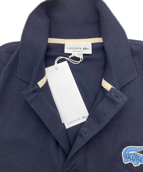LACOSTE（ラコステ）LACOSTE (ラコステ) ヘリテージワニロゴポロシャツ ネイビー サイズ:L 未使用品の古着・服飾アイテム