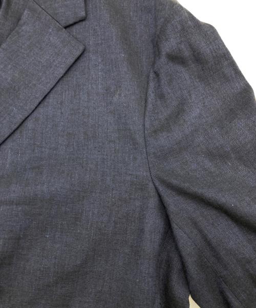 theory（セオリー）theory (セオリー) ECO.SHARKSKINダブルジャケット ネイビー サイズ:40 未使用品の古着・服飾アイテム