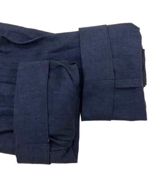 theory（セオリー）theory (セオリー) ECO.SHARKSKINダブルジャケット ネイビー サイズ:40 未使用品の古着・服飾アイテム