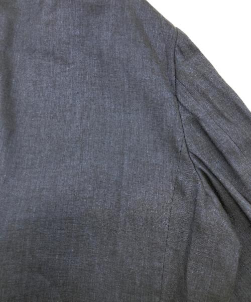theory（セオリー）theory (セオリー) ECO.SHARKSKINダブルジャケット ネイビー サイズ:40 未使用品の古着・服飾アイテム