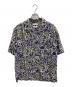 URBAN RESEARCH（アーバンリサーチ）の古着「LONGCHAMP PRINT SHIRTS」｜ネイビー×ブラック