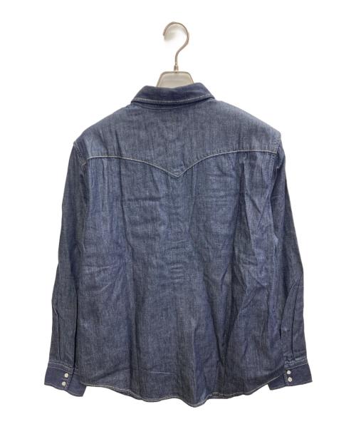 LEVI'S（リーバイス）LEVI'S (リーバイス) ウエスタンシャツ ネイビー サイズ:Lの古着・服飾アイテム