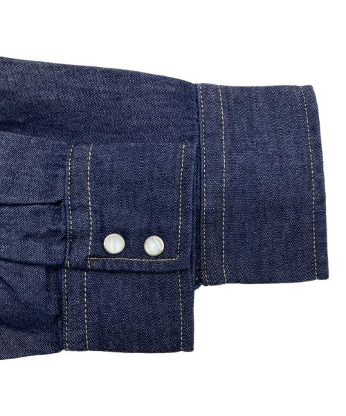 LEVI'S（リーバイス）LEVI'S (リーバイス) ウエスタンシャツ ネイビー サイズ:Lの古着・服飾アイテム