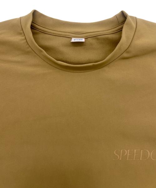 BEAMS（ビームス）BEAMS (ビームス) SPEEDO (スピード) SPD Rush Tee SP ブラウン サイズ:Ｍの古着・服飾アイテム