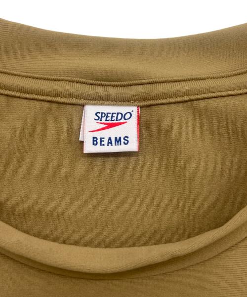 BEAMS（ビームス）BEAMS (ビームス) SPEEDO (スピード) SPD Rush Tee SP ブラウン サイズ:Ｍの古着・服飾アイテム