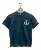 Deluxewareデラックスウェア）の古着「Tシャツ」｜ブルー