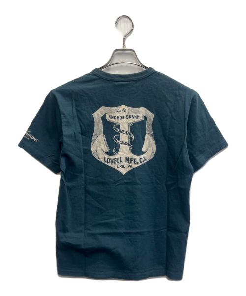 Deluxeware（デラックスウェア）DELUXEWARE (デラックスウェア) Tシャツ ブルー サイズ:Mの古着・服飾アイテム