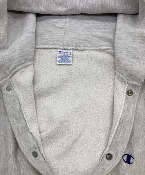 Champion（チャンピオン）Champion (チャンピオン) リバースウィーブスナップパーカー グレー サイズ:XLの古着・服飾アイテム