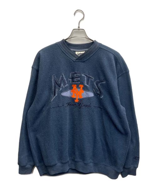 Lee SPORT（リースポーツ）Lee SPORT (リースポーツ) NEW YORK METS パイルスウェット ブルー サイズ:Lの古着・服飾アイテム