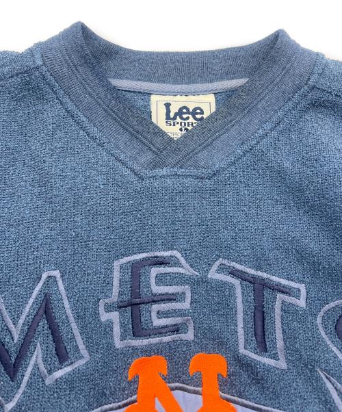 Lee SPORT（リースポーツ）Lee SPORT (リースポーツ) NEW YORK METS パイルスウェット ブルー サイズ:Lの古着・服飾アイテム