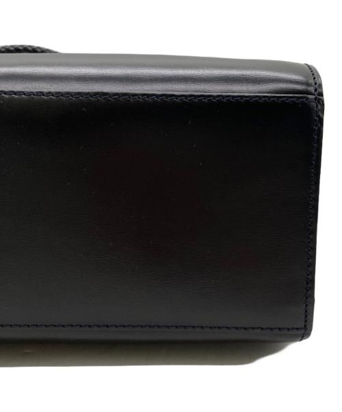 Cartier（カルティエ）Cartier (カルティエ) パンテールレザートートバッグ ブラックの古着・服飾アイテム