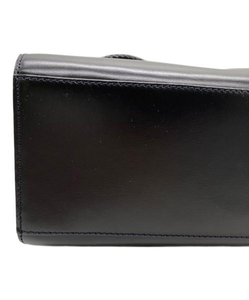 Cartier（カルティエ）Cartier (カルティエ) パンテールレザートートバッグ ブラックの古着・服飾アイテム