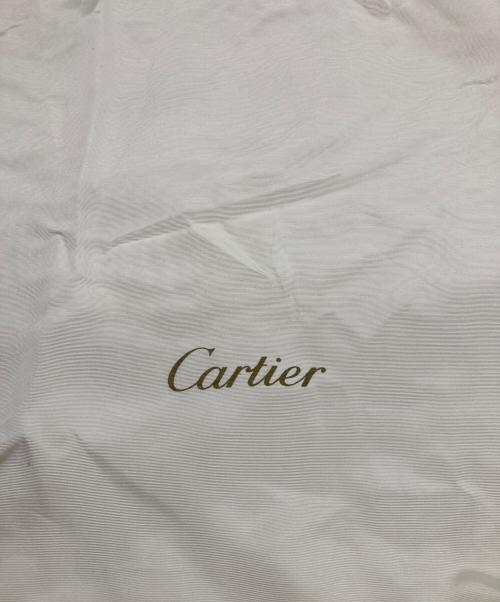 Cartier（カルティエ）Cartier (カルティエ) パンテールレザートートバッグ ブラックの古着・服飾アイテム